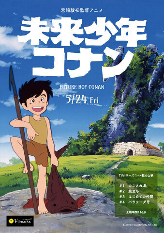 Hayao Miyazaki's first directorial animation 